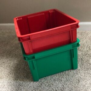 Set of 2 Lakeshore Bins